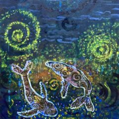 Whales Dancing in the World of Fireworks/花火舞うクジラたち