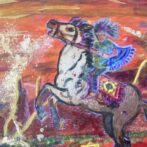 Close-up of texture from